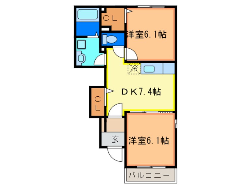 間取図 イル・パラッツオモデルノＢ