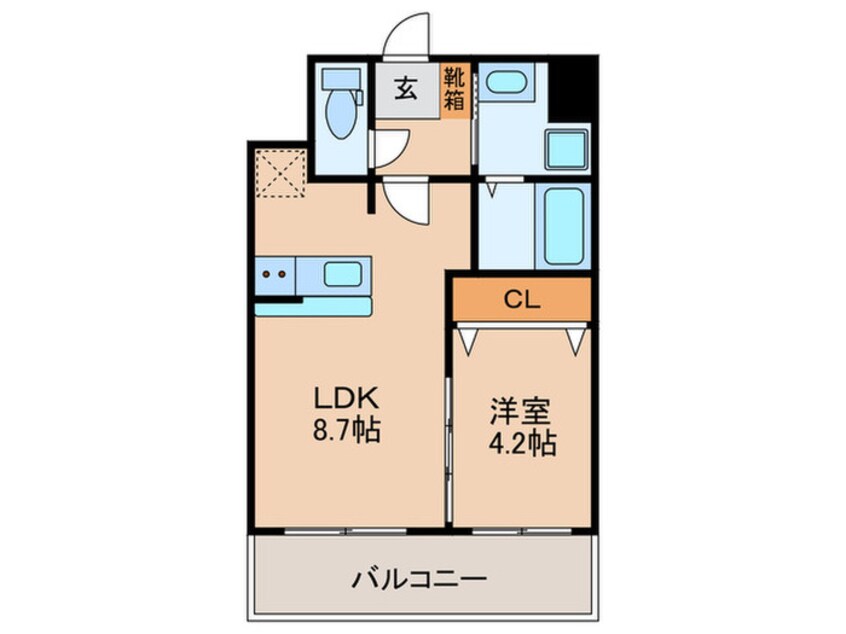 間取図 仮)カルム半道橋