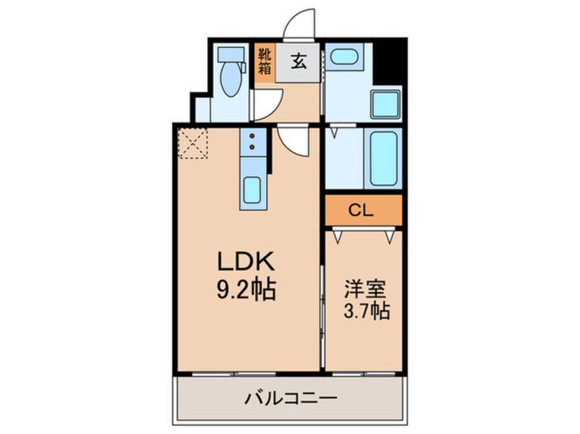 間取図 仮)カルム半道橋