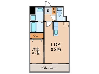 間取図 仮)カルム半道橋