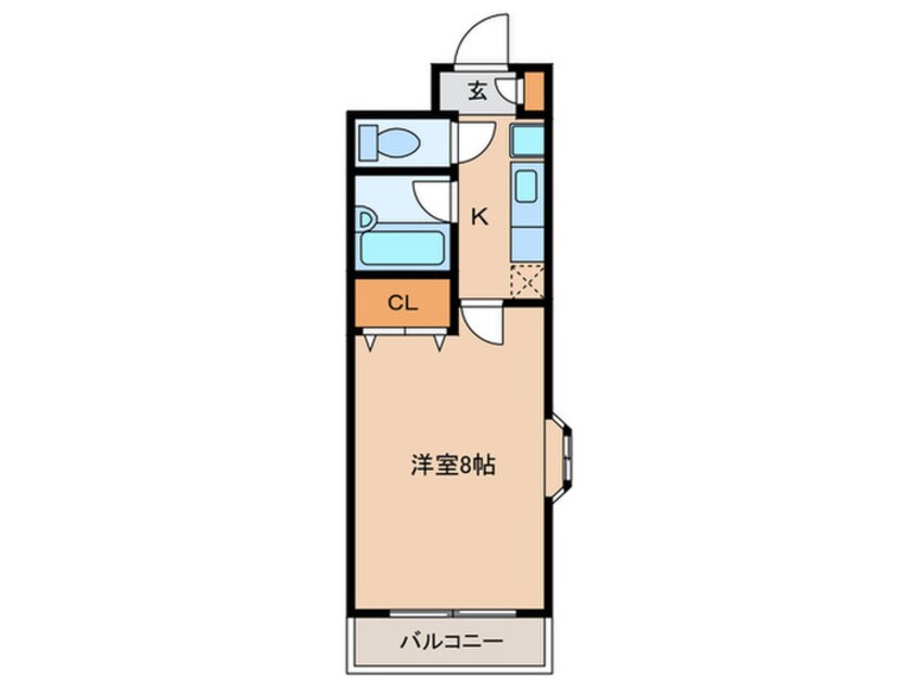 間取図 サンビレッジⅢ