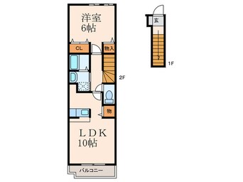 間取図 プラスパー　Ⅰ