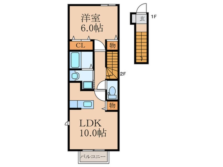 間取図 プラスパー　Ⅰ