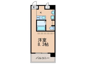 間取図 クラッシー博多