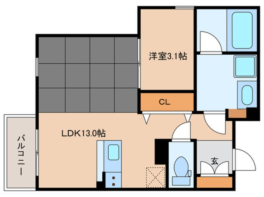 間取図 ディアーズクォンタム