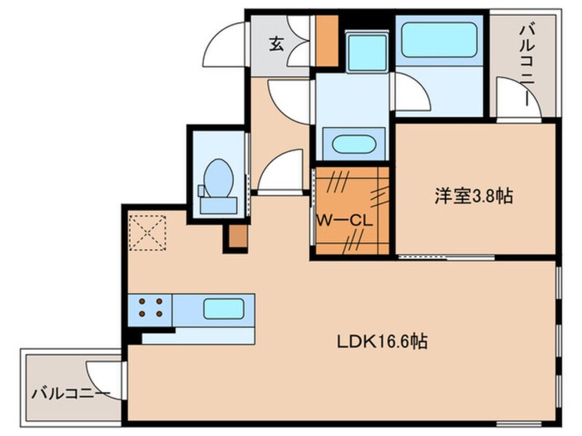 間取図 ディアーズクォンタム