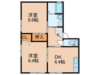 間取図 サンハイツ　ソルトＡ棟