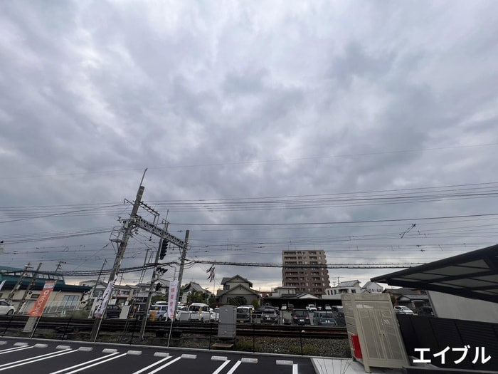 室内からの展望 D-ROOM FIRST 大善寺駅前