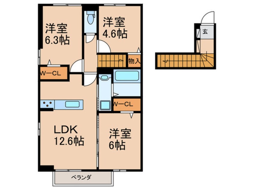 間取図 フェリシア