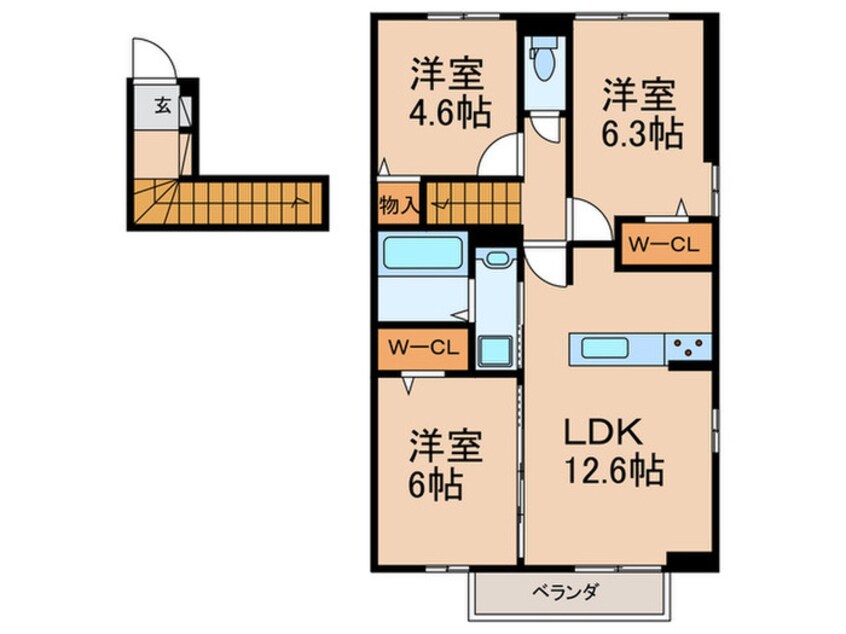 間取図 フェリシア