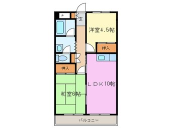 間取図 第一廣木興産ビル