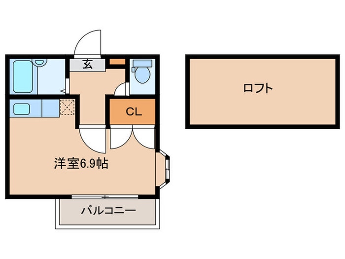 間取り図 ポラリス下山門Ⅲ
