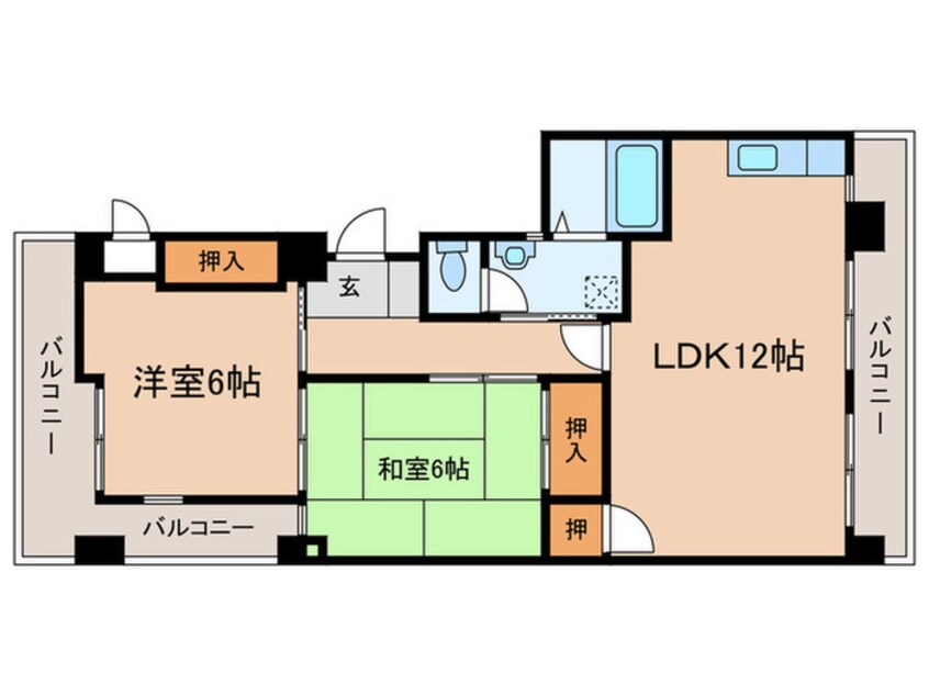 間取図 渡辺ビル