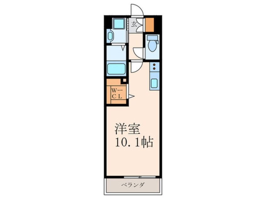 間取図 アルティザ小倉