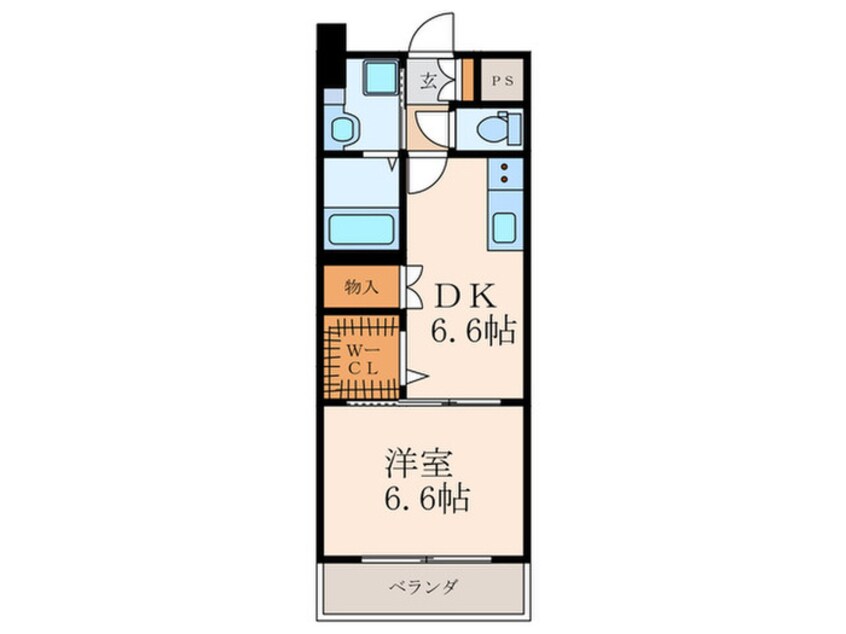 間取図 アルティザ小倉