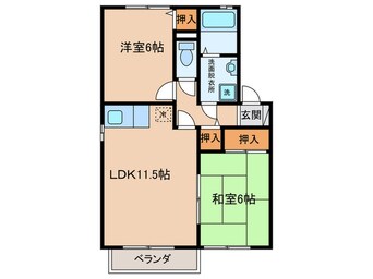 間取図 サンシャト－レＣ