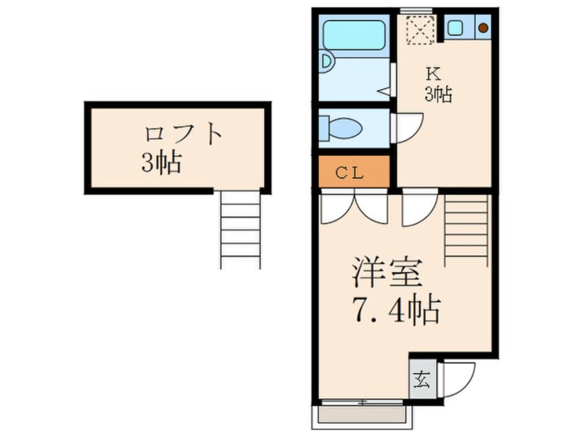 間取図 レグルス中央町