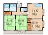 メゾンイタタニ 3DKの間取り
