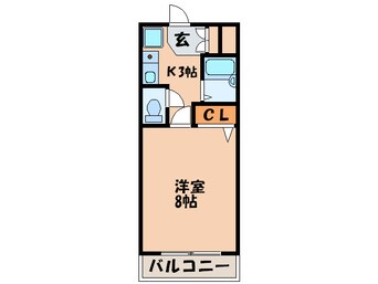 間取図 リヴィングコートＫ２