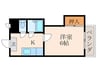 リファレンス葉山 1Kの間取り