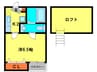 ベネフィスタウン七隈５ 1Kの間取り