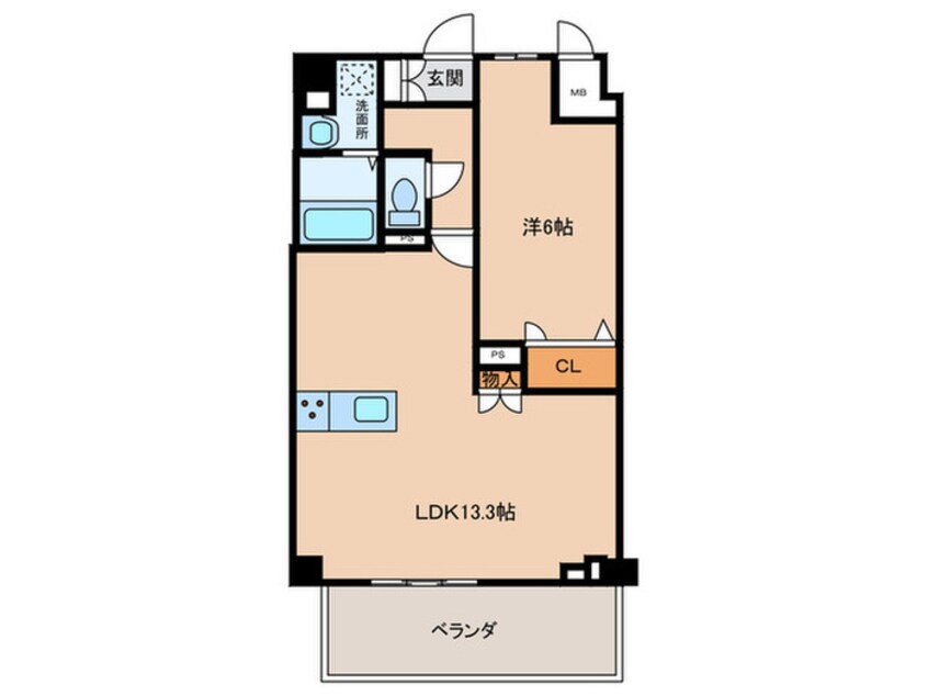 間取図 仮）吉塚６丁目プロジェクト