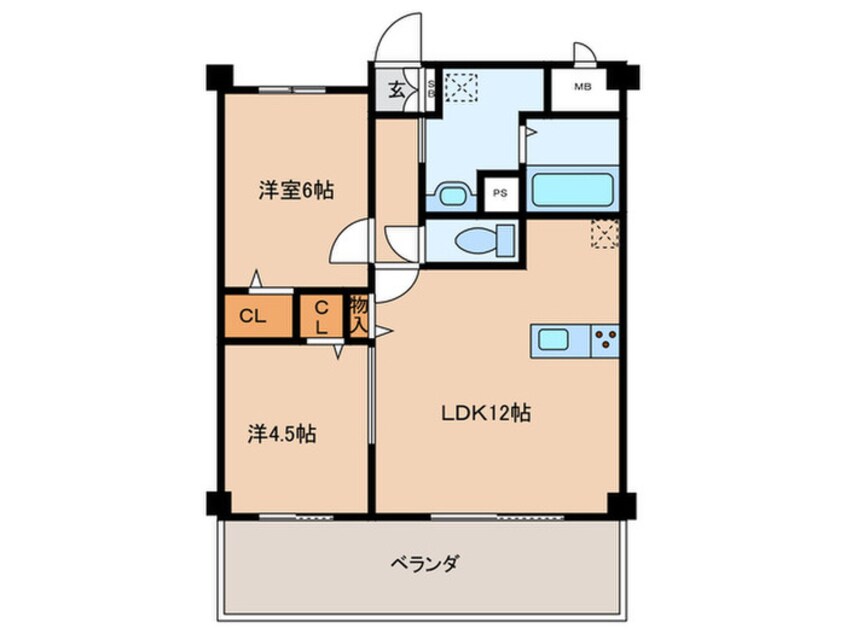 間取図 仮）吉塚６丁目プロジェクト