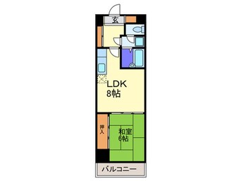 間取図 ア－ベイン秋山