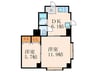 fairebriller黒崎 2DKの間取り