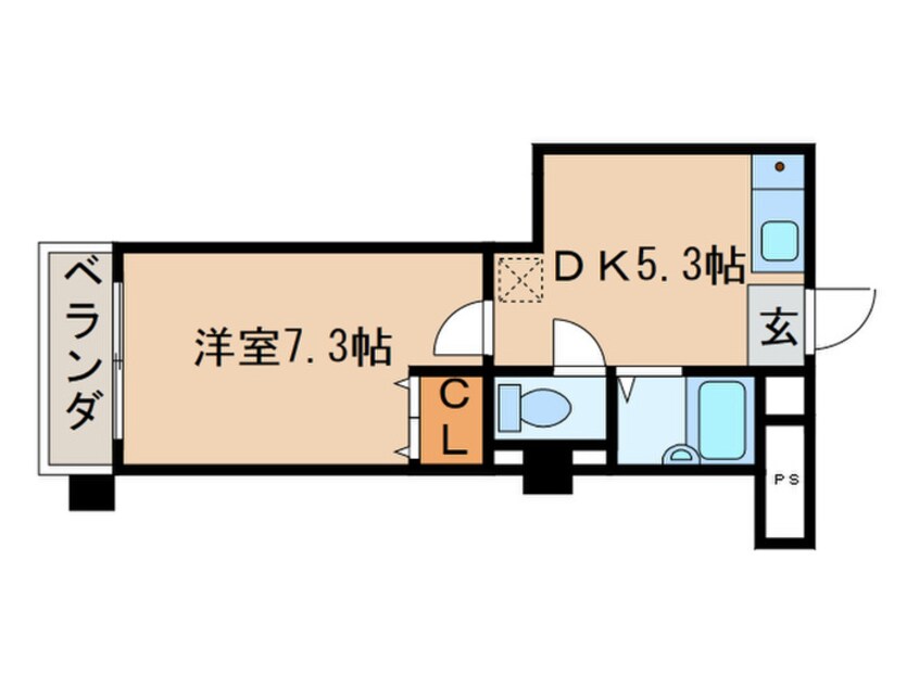 間取図 fairebriller黒崎
