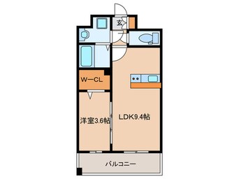 間取図 LIBTH薬院PREMIER