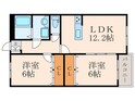 ブランボヌール小倉の間取図