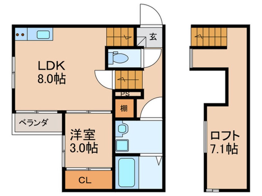 間取図 ウィンクルム・CREST