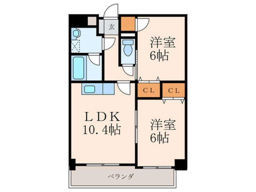 間取図 フィオレンティーナ