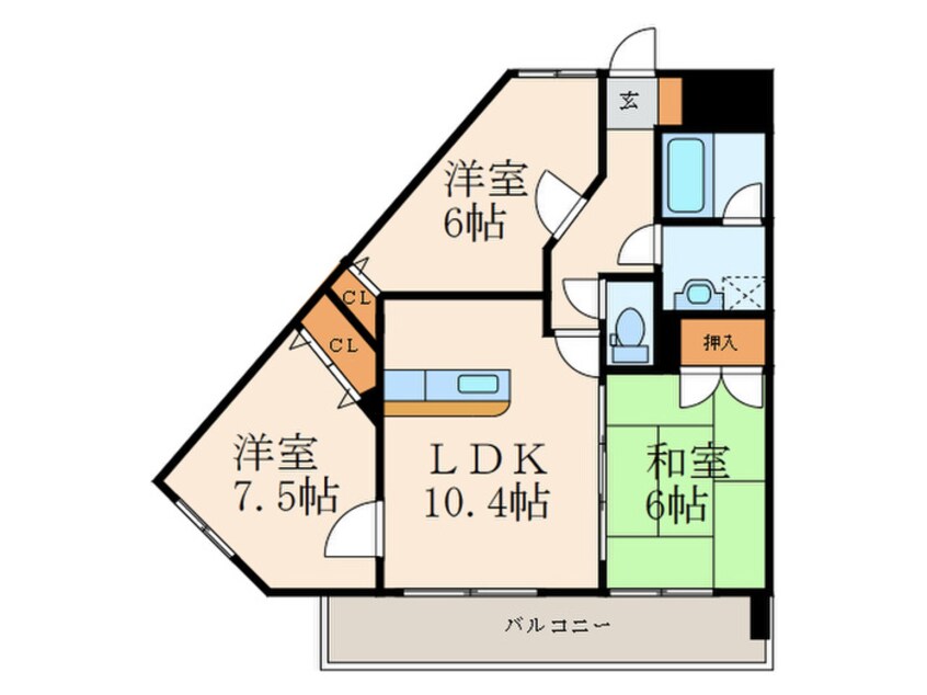 間取図 フィオレンティーナ