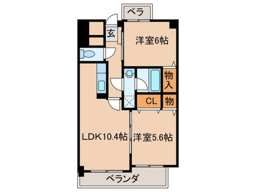 間取図 フィオレンティーナ