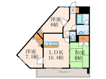 間取図 フィオレンティーナ