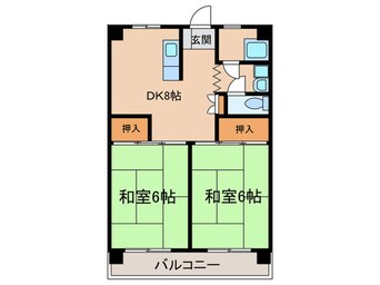 間取図 西川ビル