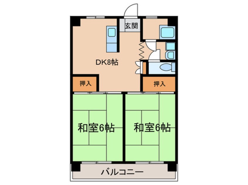 間取図 西川ビル