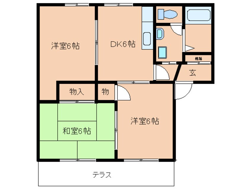 間取図 コマンセ２１