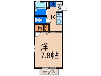 間取図 ニューフレグランス幸神