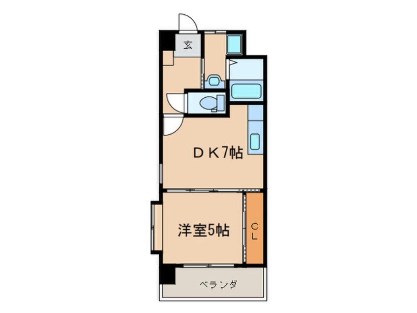 間取図 ウィングスミュゼ