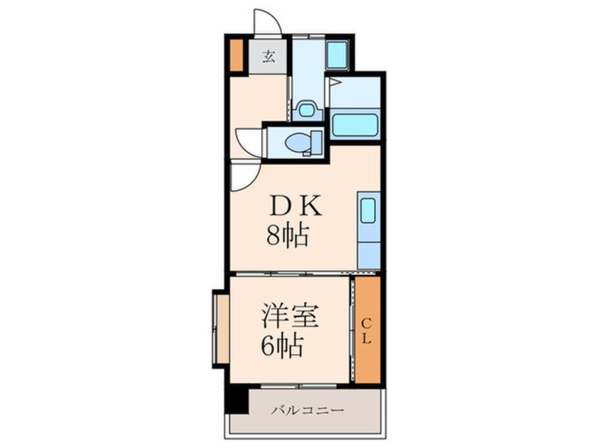 間取図 ウィングスミュゼ