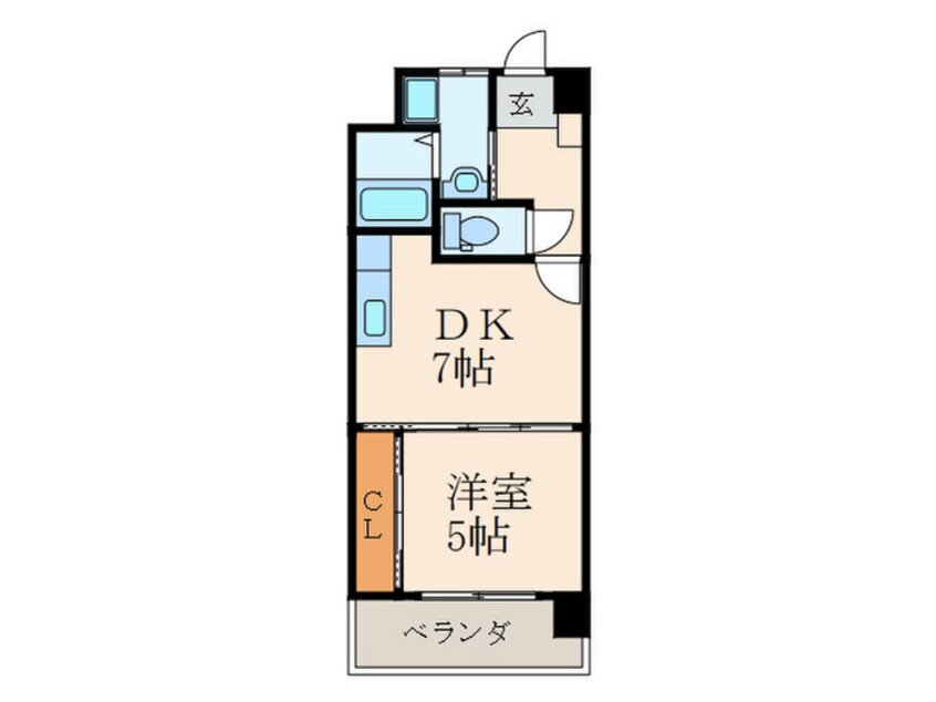 間取図 ウィングスミュゼ