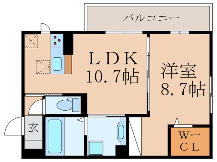 間取図 SHIZUKA大里