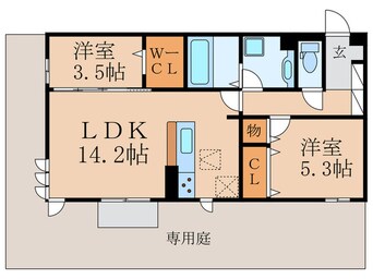 間取図 SHIZUKA大里