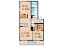 ラ・コリーヌ舞ノ浦　Ｂ棟の間取図