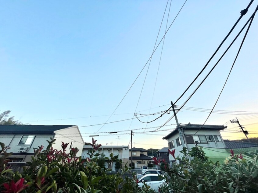 室内からの展望 クレール本城