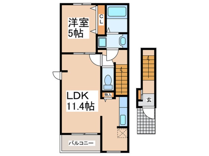 間取図 エレガンシアフォレスト