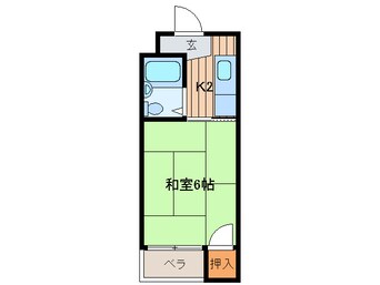 間取図 シャトレ藤田